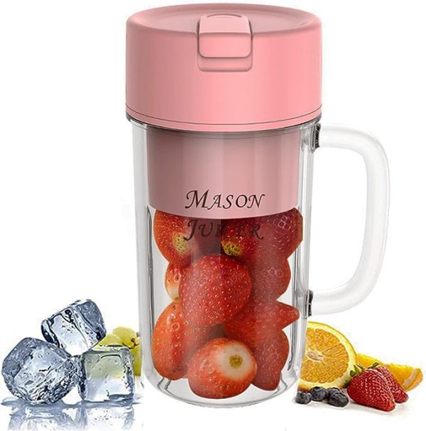Portable Blender Machine With USB Charging.